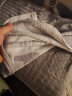金号家纺 纯棉柔软透气枕巾 单人枕头巾 2条装 灰色 52*80cm 实拍图