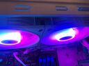 连拓 ARGB风扇集线器 主板PWM散热风扇幻彩灯条 FAN HUB电脑温控调速板 灯光控制器 双10位扩展分线器 实拍图