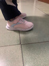361°童鞋男女童网面透气春秋新款运动鞋革面款中大童魔术贴跑步鞋 玫瑰粉/水清蓝【皮革女】 33 实拍图