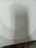 錦鳯西餐盘月光盘景德镇菜盘纯白骨瓷盘子吐骨碟鱼盘家用酒店用1只装 8英寸平盘 20.3cm 实拍图