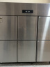 雪村 1250L六门冰箱商用 厨房冰箱 商用双温冷藏冷冻柜电子温控 CFS-60N6 实拍图