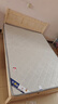 零树 实木床主卧双人床家具【包安装】 1.5m*2m床+5cm椰棕床垫 JY-004 实拍图