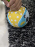 费雪（Fisher-Price）儿童玩具球15cm 卡通小皮球拍拍球幼儿园橡胶篮球红蓝黄F6006-2生日礼物礼品送宝宝 实拍图