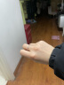 榛橙 S999足银戒指女简约素圈个性尾戒高级感男女同款食指生日礼物 2mm 16# 实拍图