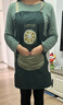 爱仕屋防水围裙厨房做饭工作服炒菜家用可擦手围腰厨师服男女士防油围兜 1条墨绿柠檬+1条浅绿牛油果 实拍图