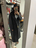 伊芙丽【镇店爆款】伊芙丽高智驼绒真丝气质高级双面羊毛大衣女冬季外套 暗灰预售 XS 80-90斤 实拍图