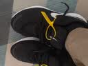 【95成新】耐克NIKE跑步鞋男子缓震宽版REVOLUTION 7运动鞋春夏FB8501-002黑43   实拍图