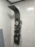 欧圣迪（OSD） 欧圣迪304不锈钢淋浴屏恒温淋浴花洒套装淋雨喷头挂墙式淋浴器 L8枪灰色+7功能+显示屏+喷枪 实拍图