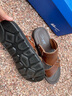 回力鞋凉鞋男夏季男士凉鞋韩版休闲沙滩鞋凉拖鞋男鞋 棕/色 41 实拍图