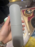 牙刷杯学生旅行盒便携式洗漱杯套装刷牙杯牙缸牙具盒刷牙漱口杯 【大号】1个装 牙刷盒 实拍图