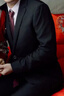 利郎官方西装套装男商务西服正装职业装新郎结婚礼服男士西服套装 黑色（G4QXF822SA） 2XL 180/92A  裤子180/86A 实拍图