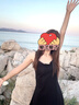 妙奕嘉吊带连衣裙女黑色纯欲裙子女士夏天女装新款小个子显瘦遮肚小黑裙 后背打结收腰吊带短裙【黑色】 S 【建议95斤以下】 实拍图