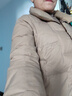 马克印象2025秋冬新款羽绒服女短款立领休闲百搭90白鸭绒小个子时尚外套女 DH106  卡其色 L （120-140斤） 实拍图