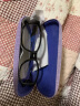 帕米澳（PAMIAO）防蓝光眼镜可配近视男女黑框眼镜近视网上配镜看手机电脑平光 0度-平光防蓝光眼镜 实拍图