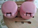 膳魔师（THERMOS）通用膳魔师保温杯配件JNL500/351杯盖水杯儿童水壶弹跳盖子 深粉玫红扣弹跳盖(02) 实拍图