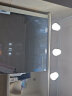 樱冠（SERULA） LED镜前灯可免打孔双三头简约不锈钢浴室卫生间伸缩镜柜灯化妆灯 三头3x3W(46cm) 白光 实拍图