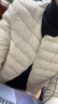 鸭鸭（YAYA）轻薄羽绒服女短款休闲内胆薄款冬季内搭保暖新国标外套KX 米白 XL 实拍图