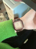 番米拉（PANMILA）手表女学生品牌国表简约气质初中高中生方形大表盘硅胶石英女腕表 棕带棕【刻度面】 实拍图