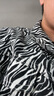 gxmy牛仔外套男春秋季潮牌衣服男士痞帅高级感印花休闲夹克男四季男装 HP23白色 XL 【140-150斤】 实拍图