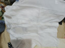 范思蓝恩法式优雅气质通勤衬衫上衣女2024夏季新款蕾丝花边小衫 白色 M 晒单实拍图