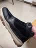 斯凯奇（Skechers）男靴休闲工装靴男士马丁靴保暖雪地靴运动增高鞋 65731 黑色/BLK 41.5 实拍图