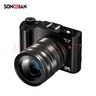 松典（SONGDIAN）数码相机前后双摄6400W高清微单摄像vlog随身便携学生入门级照相机dc218 黑色+广角镜 256G内存 实拍图