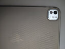 京东京造iPad Pro 11英寸 平板保护套 2024款 平板电脑保护壳三折支架超薄防摔硅胶套 半透黑 晒单实拍图