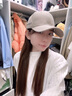 CHALL KITTY女士棒球帽时尚百搭软顶鸭舌帽子遮阳跑步休闲帽高端品牌2026新款 卡其色-品牌礼盒装高档高级感 实拍图