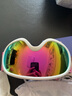 Flow Theory儿童护目滑雪镜双层柱面防雾防紫外线单双板滑雪眼镜男女童 粉片猫咪【进口镜片 2-7岁】 实拍图