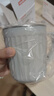洁比世304不锈钢漱口杯情侣高颜值刷牙杯牙刷杯牙缸洗漱口杯灰色单个装 实拍图