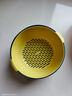 双层塑料洗菜盆沥水篮子厨房神器多功能客厅家用水果盘洗水果菜篮 青黄色 2个 实拍图