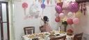 新新精艺气球生日场景布置装饰后备箱惊喜宝宝周岁派对用品铝膜数字1 实拍图
