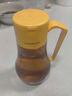 乐扣乐扣（LOCK&LOCK）玻璃油壶防漏油瓶调味酱油米醋瓶厨房家用大容量自动开合 黄色CKO110YEL 倒油壶 550ml 550ML 实拍图
