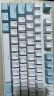 机械革命 耀·K330机械键盘 有线键盘 游戏键盘 金属面板104键混彩背光键盘 全键无冲 电脑键盘 蓝白色 青轴 晒单实拍图