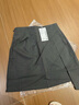UR2026夏季新款女装不规则褶皱设计感A字半裙UYV550026 深灰 (偏短) XS 实拍图