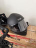 坦克T127摩托车头盔全盔四季双镜片防雾电动车安全帽亚黑3XL 实拍图