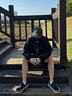迈乐（Merrell）户外休闲鞋男HUTMOC一脚蹬低帮舒适耐磨户外露营鞋易穿脱户外鞋 J5006791黑绿（男） 43 实拍图