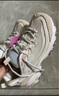 斯凯奇（Skechers）奶茶熊女鞋秋季厚底老爹鞋软底百搭熊猫鞋休闲运动鞋149238 实拍图