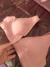 倩嫚哺乳内衣纯棉夏季薄款孕妇文胸大码全棉产后喂奶防下垂聚拢背心 孔雀蓝+胭脂粉(前开扣2件装) XL(85/38) 实拍图