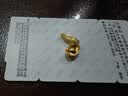 周大生【生日礼物】黄金投资金小金豆锦鲤大米元宝福袋足金送女友 金瓜子（约1g） 满1件赠精美许愿瓶 实拍图