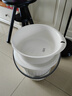 bdo洗脸盆家用洗衣洗菜盆D型可壁挂塑料盆加厚泡脚洗脚盆宿舍中号 实拍图