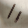 图登表带真皮男女针扣蝴蝶扣款适用卡西欧天梭浪琴欧米茄罗西尼dw精工西铁城天王阿玛尼小米华为手表带 棕色-银色针扣 12mm 实拍图