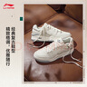 李宁月白2.0丨板鞋女鞋小白鞋新款撞色透气舒适经典休闲鞋AGCU276 实拍图