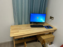 花王 实木电脑桌书桌台式电脑家用桌子现代简约简易写字办公桌1100# 实拍图
