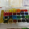 蒙玛特艺蔻系列24色水彩固体颜料 美术学生考试级工具套装块状盒调色绘画初学者浓缩水彩颜料ATOD-WP2406 晒单实拍图