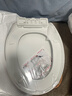 潜水艇马桶盖通用坐便器盖子家用加厚盖板老式抽水马桶圈器配件缓降 O型耐压长底座快拆款MG5 实拍图