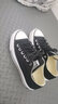匡威（Converse）官方All Star Lift女低帮帆布鞋典厚底鞋黑色560250C 黑色/560250C 35 实拍图