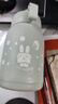 【京东物流送货上门】萌萌兔卡通水杯女牛奶玻璃杯创意便携杯子 蓝色萌萌兔 330ml 1只 实拍图