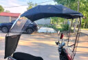 梦多福电动车雨棚可伸缩电瓶车摩托车挡雨棚防雨挡风罩收缩折叠式遮阳伞 晒单实拍图