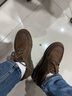 Clarks其乐枫徒系列男鞋经典防水高帮休闲户外耐磨登山靴 棕色 261759017 39.5 实拍图